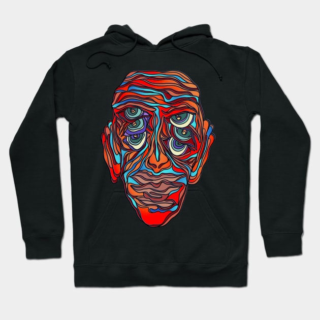 Six eyed fella with three mouths Hoodie by DaveDanchuk